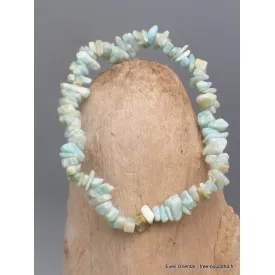 Bracelet baroque en AMAZONITE - Bracelet baroque en Pierre Naturelle