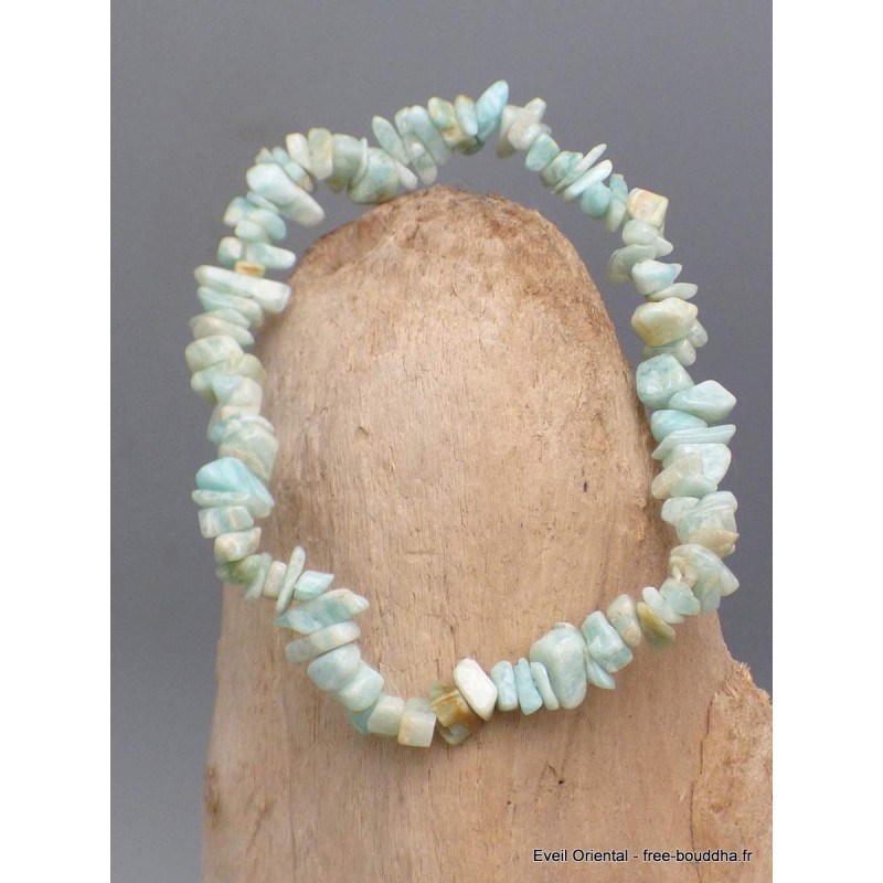 Bracelet baroque en AMAZONITE Bracelets pierres naturelles AGA23