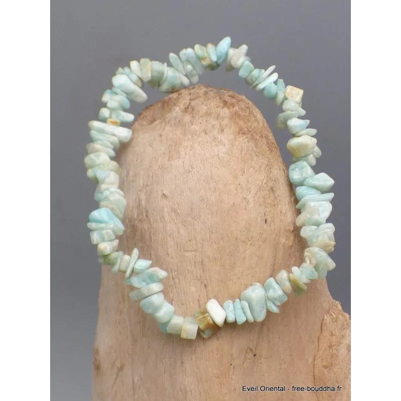 Bracelet baroque en AMAZONITE - Bracelet baroque en Pierre Naturelle