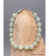 Bracelet en CALCEDOINE D'EAU Bracelet baroque en Pierre AGA9
