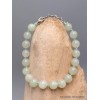 Bracelet en CALCEDOINE D'EAU Bracelet baroque en Pierre AGA9