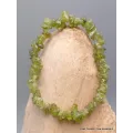 Bracelet perles chips PERIDOT - Bracelet baroque en Pierre Naturelle