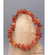 Bracelet perles chips CORNALINE Bracelet baroque en Pierre AGA6