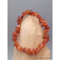 Bracelet perles chips CORNALINE - Bracelet baroque en Pierre Naturelle