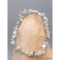 Bracelet perles chips QUARTZ RUTILE Bracelet baroque en Pierre AGA8