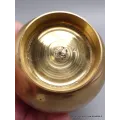 Bol à riz tibétain en laiton 13 cm - Objets rituels bouddhistes