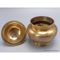 Bol à riz tibétain en laiton 13 cm - Objets rituels bouddhistes