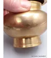 Bol à riz tibétain en laiton 11 cm - Objets rituels bouddhistes