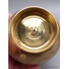 Bol à riz tibétain en laiton 11 cm Objets rituels bouddhistes BAB7.1