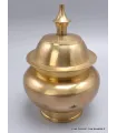 Bol à riz tibétain en laiton 11 cm - Objets rituels bouddhistes