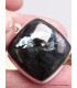 Pendentif Larvikite carré Bijoux en Pierre de lune YM12.5