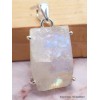 Pendentif Pierre de lune bleue brute Pendentifs pierres naturelles AW23.2
