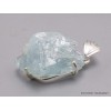Pendentif Aigue-marine bleue brute Pendentifs pierres naturelles AW15.4
