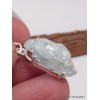 Pendentif Aigue-marine bleue brute Pendentifs pierres naturelles AW15.4