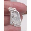 Pendentif Aigue-marine bleue brute Pendentifs pierres naturelles AW15.4