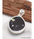 Bijou pendentif Verre Dichroïque turquoise multicolore Pendentifs pierres naturelles LAM52.3