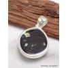 Bijou pendentif Verre Dichroïque turquoise multicolore Pendentifs pierres naturelles LAM52.3