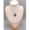 Bijou pendentif Verre Dichroïque turquoise multicolore Pendentifs pierres naturelles LAM52.3
