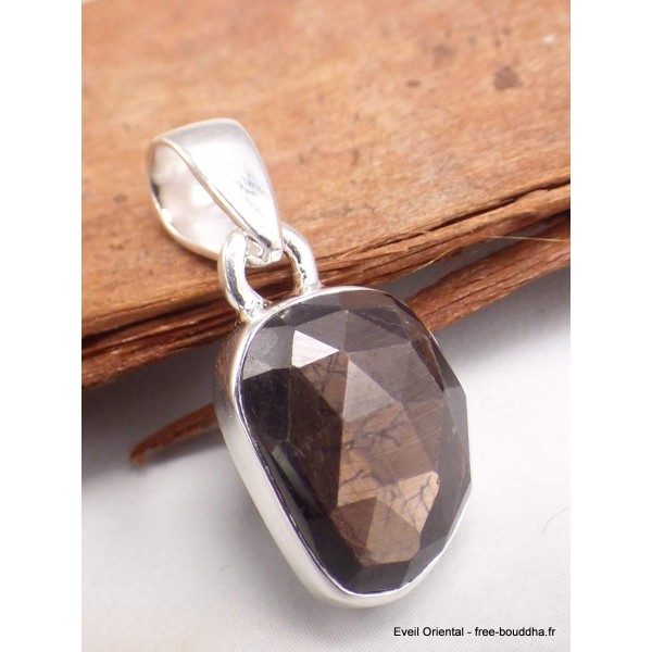 Pendentif Saphir doré Zawadi forme libre Bijoux en Saphir doré Zawadi AW17.3