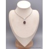 Pendentif Saphir doré Zawadi oval Pendentifs pierres naturelles AW17.4