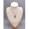 Pendentif argent Jaspe Maligano forme ovale Bijoux en Jaspe Maligano AW24.4