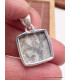 Pendentif carré en Jaspe Maligano indonésien Bijoux en Jaspe Maligano AW24.6