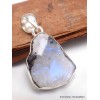 Pendentif Tourmaline noire sur Péristérite-dx Bijoux en Pierre de lune CWA105.7