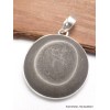 Pendentif Pierre des Fées rond Pendentifs pierres naturelles AW40.1