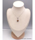 Collier Girafe en Oeil de Tigre Colliers pierres naturelles fines PU105.5