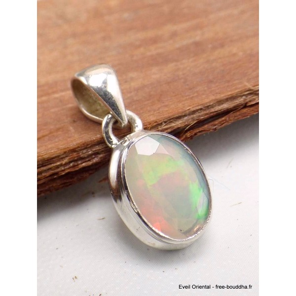 Pendentif Opale Welo serti clos grade AAA Pendentifs pierres naturelles CWA64.9