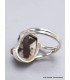 Bague Staurolite anneau double taille 65/66 Bijoux en Staurolite YM26.5