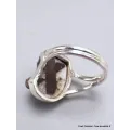 Bague Staurolite anneau double taille 65/66 - Bijoux en Staurolite