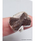 Bague Staurolite anneau double taille 65/66 Bijoux en Staurolite YM26.5