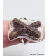 Bague Staurolite porte bonheur taille 54 Bijoux en Staurolite YM26.6