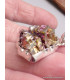 Pendentif Quartz Bismuth réticulé serti clos (lab) Bijoux en Quartz Bismuth AW53.2