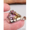Pendentif argent Quartz Bismuth réticulé (lab) Bijoux en Quartz Bismuth AW53.4