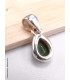 Pendentif Opale noire du Chili forme goutte Pendentifs pierres naturelles AW51.3