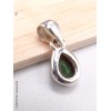 Pendentif Opale noire du Chili forme goutte Pendentifs pierres naturelles AW51.3