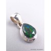 Pendentif Opale noire du Chili forme goutte Pendentifs pierres naturelles AW51.3