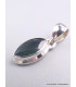 Pendentif Opale noire du Chili marquise Bijoux en Opale Noire AW51.5