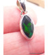 Pendentif Opale noire du Chili marquise Bijoux en Opale Noire AW51.5