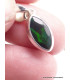 Pendentif Opale noire du Chili marquise Bijoux en Opale Noire AW51.5