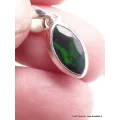 Pendentif Opale noire du Chili marquise - Bijoux en Opale Noire