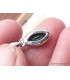 Pendentif Opale noire du Chili marquise Bijoux en Opale Noire AW51.5