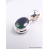 Pendentif oval en Opale noire du Chili Bijoux en Opale Noire AW51.6