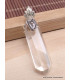 Pendentif Cristal de roche brut Campo del Cielo Pendentifs pierres naturelles AW54.6