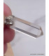 Pendentif Cristal de roche brut Campo del Cielo Pendentifs pierres naturelles AW54.6