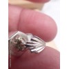 Pendentif Cristal de roche brut Campo del Cielo Pendentifs pierres naturelles AW54.6