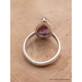 Bague forme goutte en Cacochynite super seven taille 56 - Bijoux en Cacochynite Super Seven