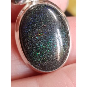 Pendentif en Opale Black Matrix oval Pendentifs pierres naturelles CWA123.1